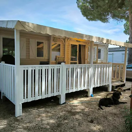 Campingplads Mobil-home Au Familial 4 Etoiles Les Sables D'or Agde