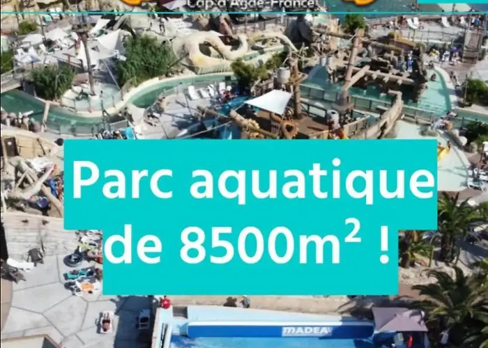 Mobil-home Au Familial 4 étoiles Les Sables D'or Camping Agde